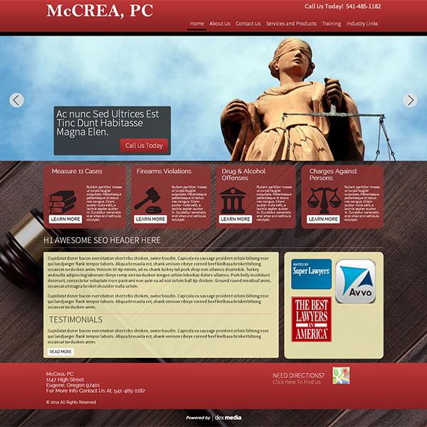McCrea PC website