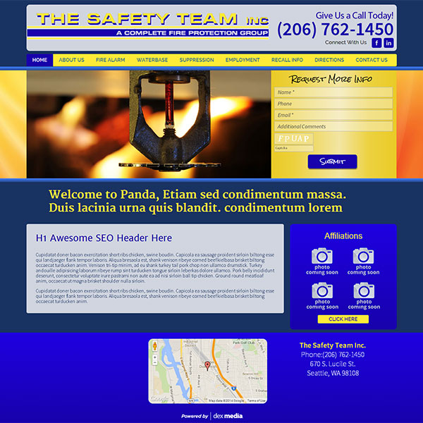 The Safety Team Inc website